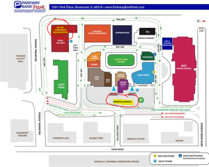BigTen Parking map